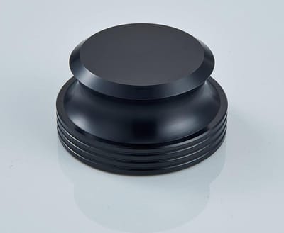 Draaibare schijfklemmen voor hifi-recorder vinyl LP zwart - Gewichtsstabilisator