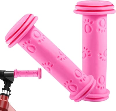 Fietshandvatten - Stuurgrepen Rubber - Comfortabel Fietsen - Waterdicht & Antislip - 2 stuks - Roze