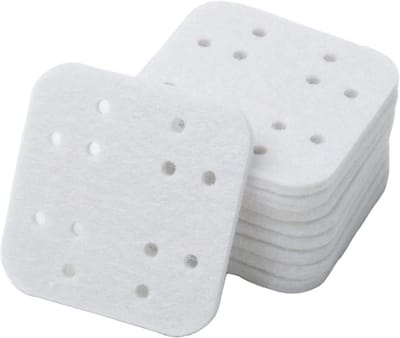 Luchtbevochtiger Pads - Minerale Absorptie Pads Vocht - Luchtkwaliteit Verbeteren - Vermindert Kalkaanslag - 16 stuks - Wit