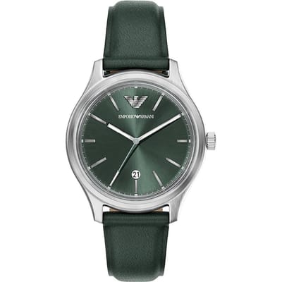 Emporio Armani AR11749 Mannen Horloge 41 mm - Groen
