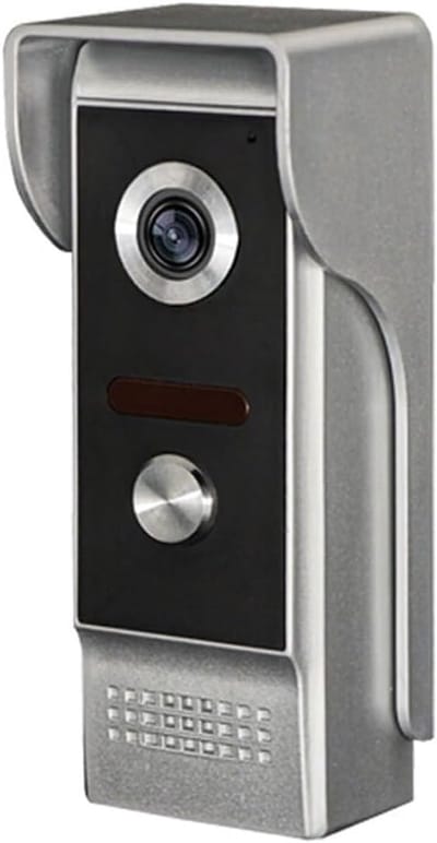 Video Deurbel Systeem - Deurtelefoon Monitor - Veilig Huis - 7 Inch Kleurenscherm - 11 soorten beltonen - Zwart