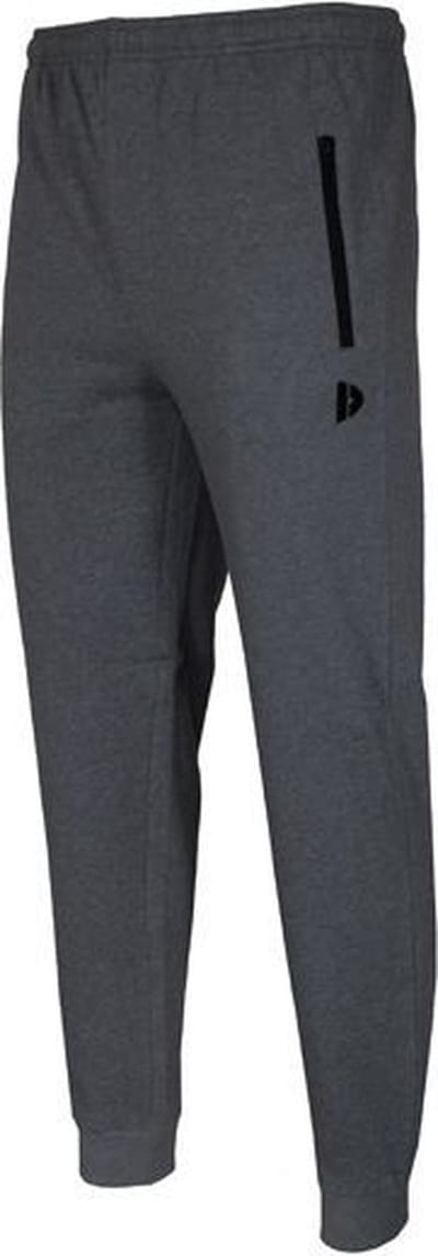 Donnay - Joggingbroek met elastiek (Jack) - Sportbroek - Heren - Charcoal Marl (037) - maat XL