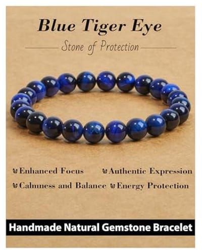 Natuurstenen Damesarmband - Handgemaakt en Elastisch voor Yoga en Chakra