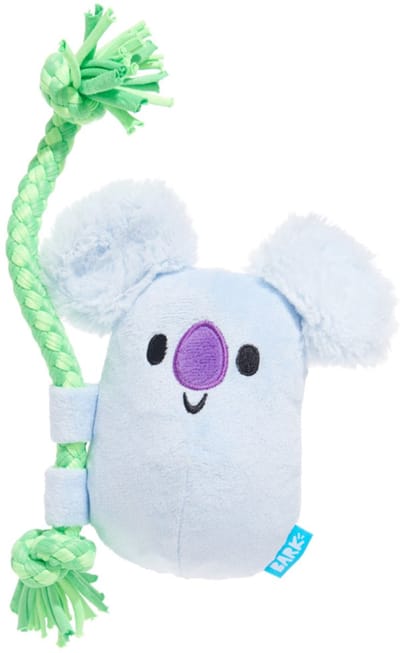 Bark koa koala koala met flostouw grijs / groen 28x16x8 cm