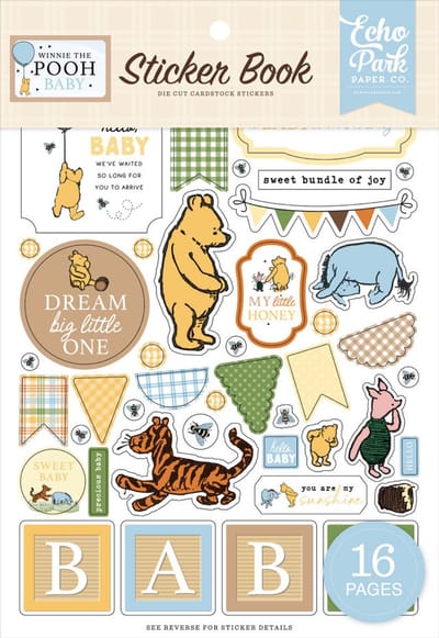 Echo Park - Winnie The Pooh Baby Sticker Book (WPB442029)