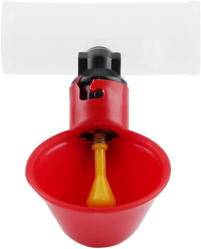 Automatische Drinkbakken voor Pluimvee - 5 Stuks Waterdispensers voor Kippen, Eenden en Kwartels - Ideaal voor Tuin en Boerderij