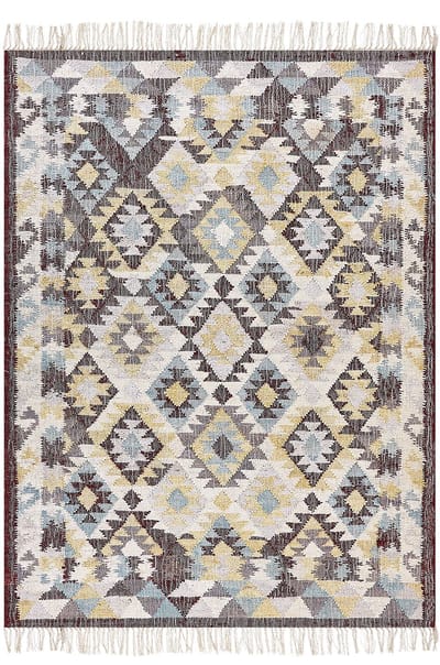 FENER - Jute vloerkleed - Multicolor - 140 x 200 cm - Jute