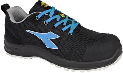 Diadora THUNDER LOW S1PS FO SR SC ESD BLACK/BLUE TINT 35