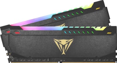 Patriot Viper Steel RGB DDR4-3600 - 16GB - CL20 - Dual Channel (2 pcs) - Intel XMP - Grijs met RGB
