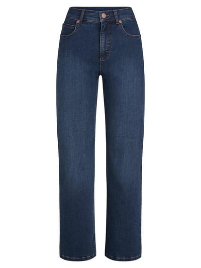 Comfort Fit-7/8-jeans Van Peter Hahn denim