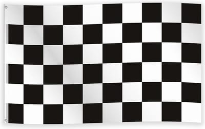 Vlag Race 150 x 90 cm