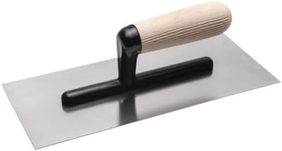 Microcement Troffel - Staal Troffel - Bouw Werkzaamheden - Roestvrij Staal - 280x120mm
