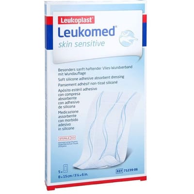 Leukomed Skin Sens. 8cmx15cm 5