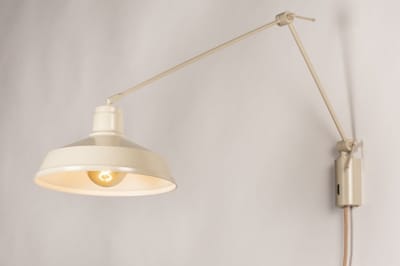 Lumidora Wandlamp 74565 - Voor binnen - GHISLAINE - E27 - Beige - Zand - Metaal