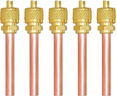 Metalen Eenrichtingsventiel 1/4 Inch voor Airconditioning - Pack van 5