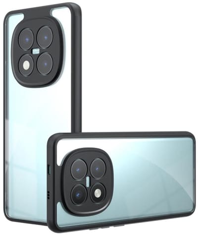 Telestore - Telefoonhoesje geschikt voor de Xiaomi Redmi Note 15 pro+ 5G - Transparant - Armor hybrid TPU hoesje - Hard siliconen