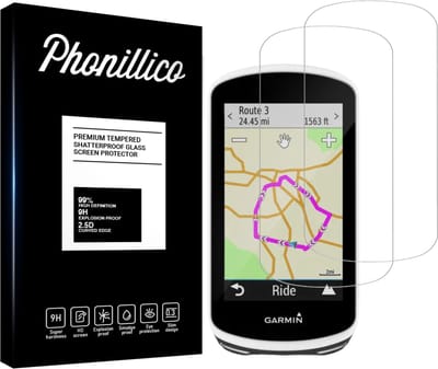 Screenprotector voor Gps Garmin Edge 1030 / 1030 Plus / 1040 / 1040 Solar - 2 stuks Beschermglas van glas Transparante glazen schermbeschermfolie