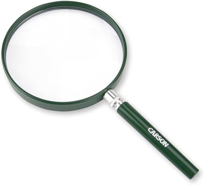 Grote Handloep 2x Vergrotingsglas 130mm Acryl Lens voor Lezen en Hobby's