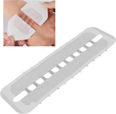 Noodhulp Wondsluitstrips - Zelfklevende, Hygiënische en Snijdbare Wondbandages voor Eerste Hulp en Wondverzorging