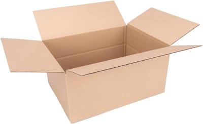 Karton verpakking 40 x 30 x 20 cm - Enkele golf kartonnen postbus voor middelgrote goederen (50 stuks)