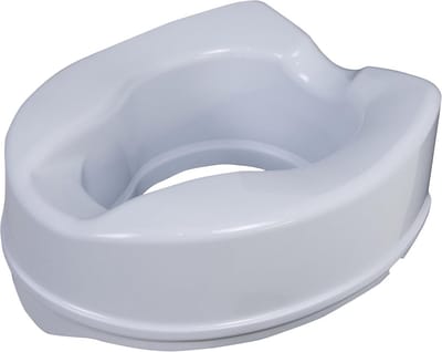 Verhoogde Toiletzitting 15 cm Universeel voor Senioren en Beperkte Mobiliteit