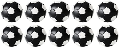 Robertson - Tafelvoetbal Ballen - 35 mm - Zwart / Wit - 10 stuks