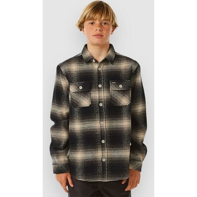 Rip Curl Count Flannel Kids Shirt grijs