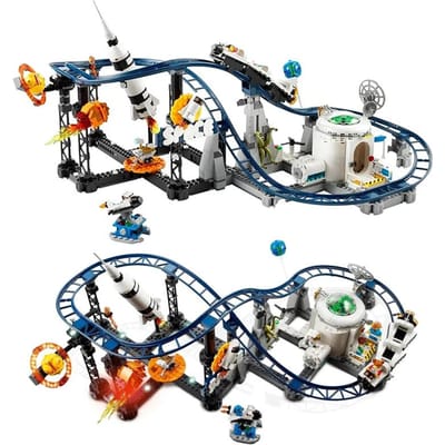 Haute Qualité Créative Série Haute Qualité 3 en 1 Exploration Spatiale Stylo à Rouler Haute Qualité Sous-verre Haute Qualité Construction Haute Qualité Blocs Haute Qualité