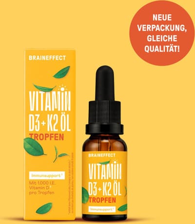 BrainEffect D3+K2 oil 50ml!