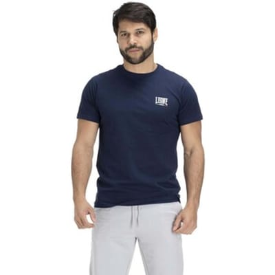 T-shirt Korte Mouw Leone 1947 Man Short Sleeve Small Logo Vintage