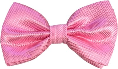 Fako Fashion - Vlinderstrik - Vlinderdas - Strik - Kleine Ruit - 12cm - Roze