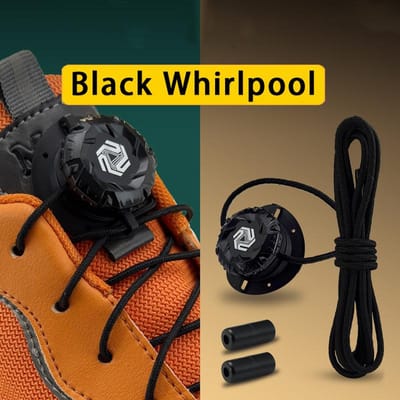 1 Paar Draaibare Gesp Veters Automatische Schoenveters Zonder Strikjes Kinderen Volwassenen Sneakers Dikke Geen Strik Schoenveters Schoenenaccessoires yellow