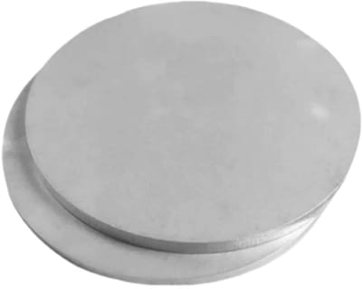 Aluminium Ronde Plaat - Metaal Schijf - Industrieel Gebruik - Hoge Taaiheid - 1mm Dikte - Zilverkleurig