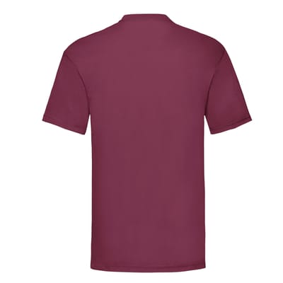 Fruit of the Loom Heren Valueweight Heather T-shirt (Bourgondië)