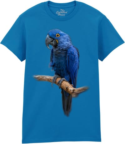Papegaai Blue Gem - Macaw The Coloured House T-shirt M