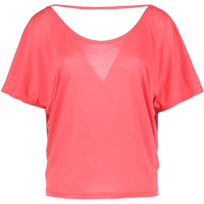 Koraal Drape Back Top