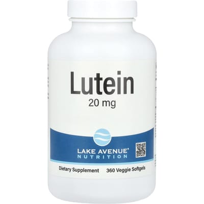 Lake Avenue Nutrition, Lutéine, 20 mg, 360 Gélules Végétales Molles