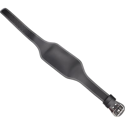 Gewichtheffen Riem Gewicht Power PU Leer Riem Breed Hefboom Zwarte Riem voor Deadlifts 120cm