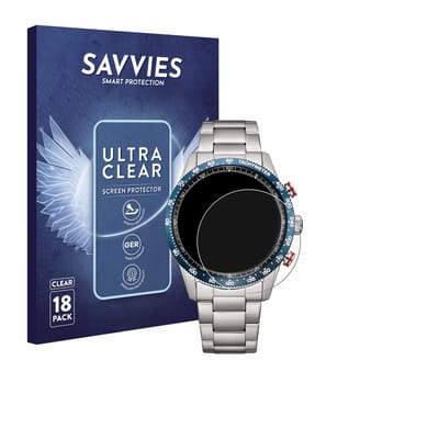 Savvies - Screenprotector voor Citizen CA4716-50L - Folie Beschermfolie transparant 18 Stuks