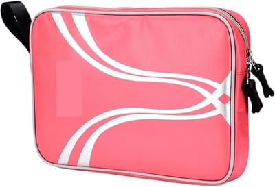 Tafeltennis Tas - Racket Hoes - Sport Organisatie - Waterdicht Materiaal - Voor 2 Rackets - Roze