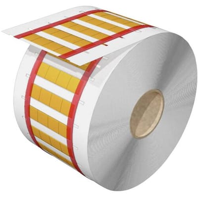 Weidmüller 2526120000 HS 2.1-6.4/12 MM Y Krimpkousmarkering Montagemethode: Schuiven Markeringsvlak: 11.30 x 12.70 mm Geel Aantal markeringen: 4000...