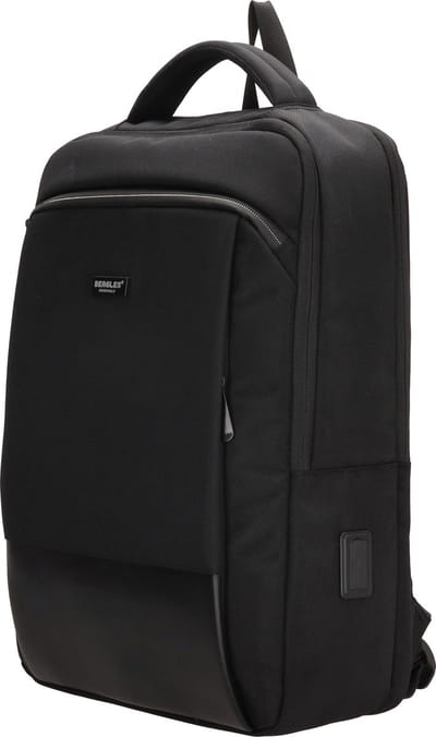 Beagles Originals Laptop Rugzak - 15.6 inch - Laptop Tas - Waterafstotend & Weersbestendig - Werk - School - Rugzak - Zwart