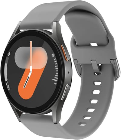 SBG Universeel 20MM Horloge Bandje / Smartwatch Bandje Siliconen Grijs