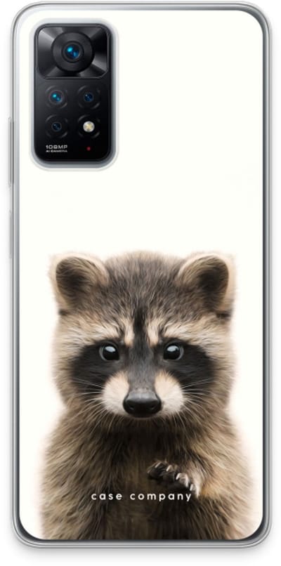 Case Company® - Hoesje geschikt voor Xiaomi Redmi Note 11 Pro hoesje - Rocco - Soft Cover Telefoonhoesje - Bescherming aan alle Kanten en Schermrand