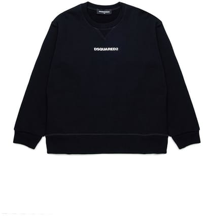 Dsquared2 Kids Dq2739 Sweatshirt Zwart 10 Years Jongens,Meisjes