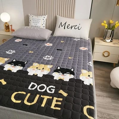 100% Waterdichte Matrassen Ultradun Opvouwbaar Katoenen Bedmat Opvouwbare Tatami Slaapkamer Hotel voor Eenpersoons Tweepersoons Multi Queen King Size 100x200cm