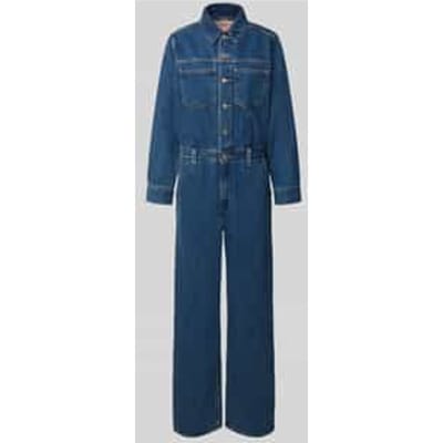 Regular fit jumpsuit van pure katoen model 'HERITAGE JUMPSUIT H2 26'