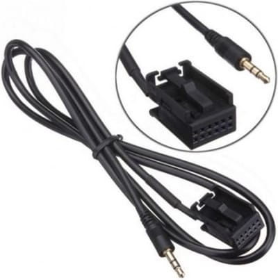 Auto Interface Aux-in audio kabel Ford + Autoradio verwijder tool set van 4