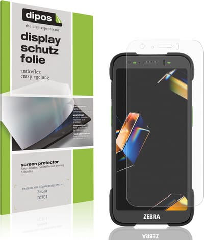 dipos – 4x Matte Beschermfolie geschikt voor Zebra TC701 | Krasbestendige & antireflecterende Screenprotector Ultra-Thin