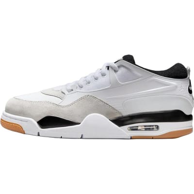 Air Jordan 4 RM Military Black Heren Sneakers Wit Grijs Gum FQ7939-110 45 gray